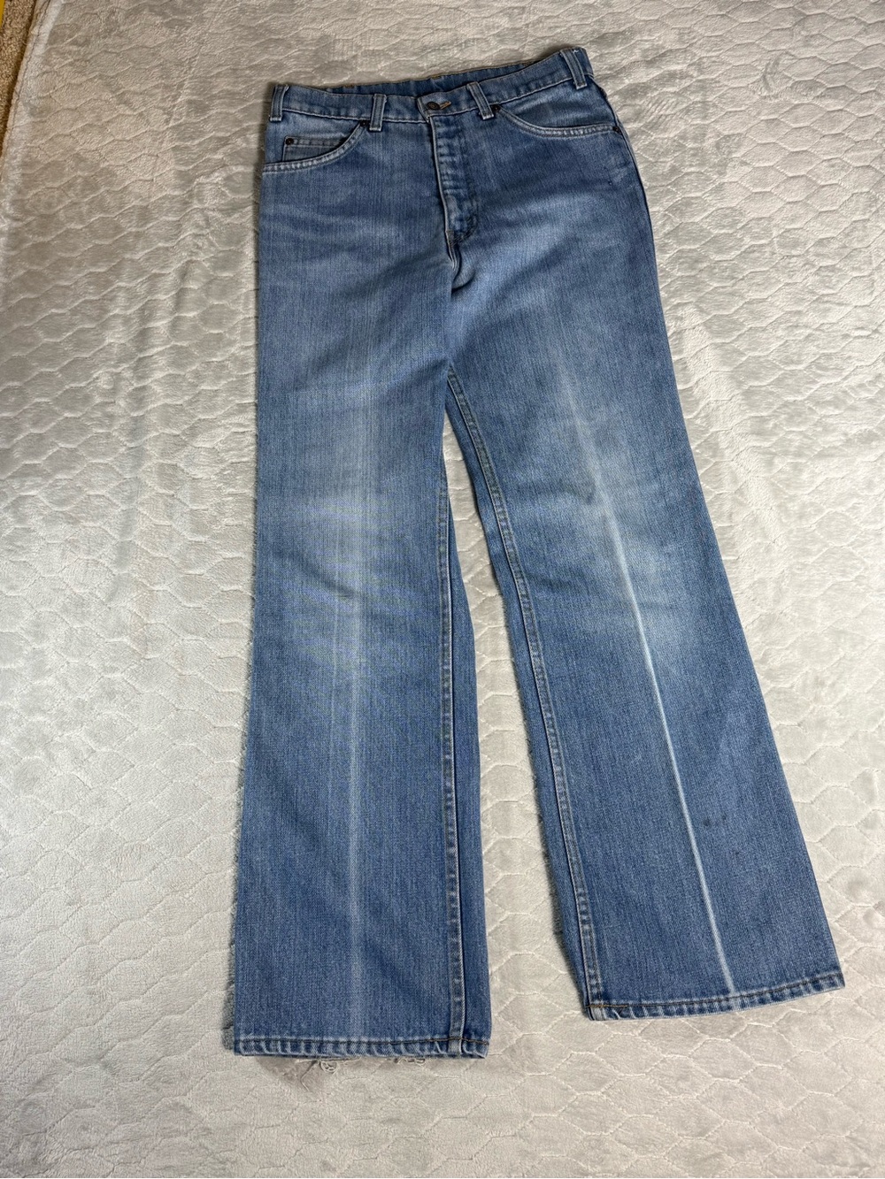 Vintage Levi Strauss Signature Boot Cut Jeans Women’s 31x32 Light Wash Y2K - Picture 1 of 12